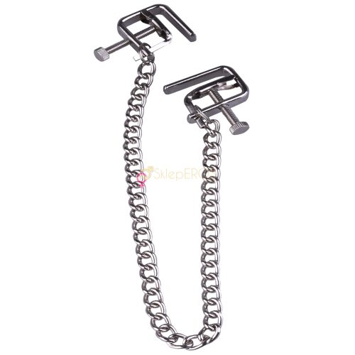 KLAMRY Z ŁAŃCUSZKIEM w Literę "C"