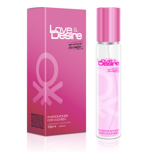 15ML PERFUMY Z FEROMONAMI LOVE DESIRE DAMSKIE
