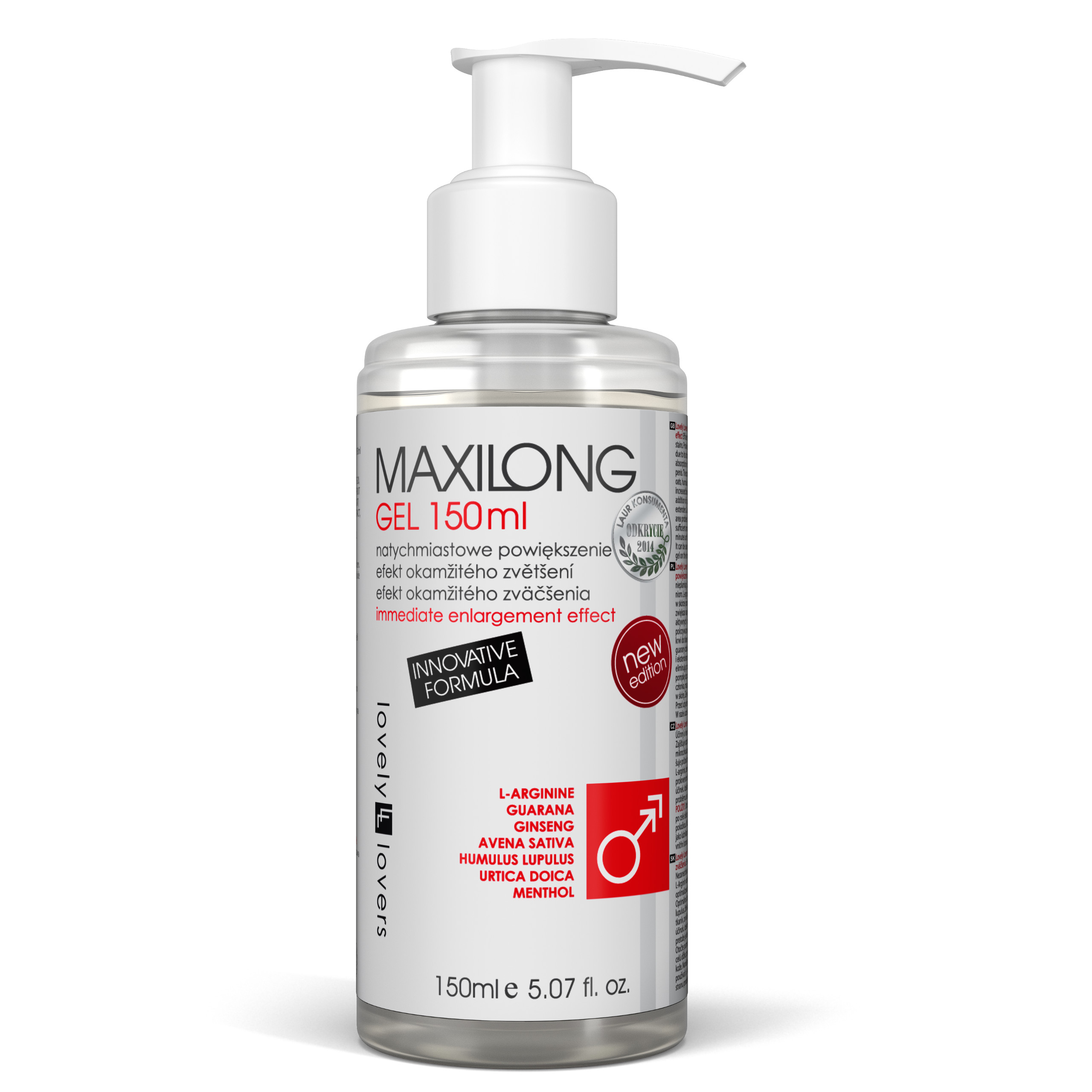 ŻEL POWIĘKSZAJĄCY PENISA - MAXILONG Gel 150ml