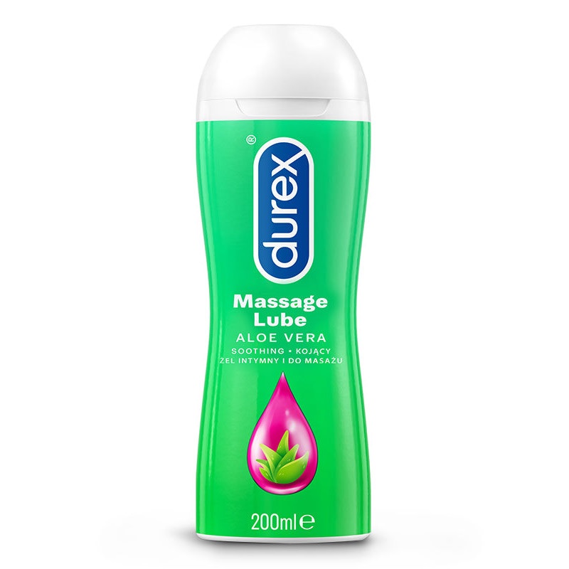 ŻEL DUREX PLAY 2W1 Z ALOESEM, DO MASAŻU I NAWILŻANIA
