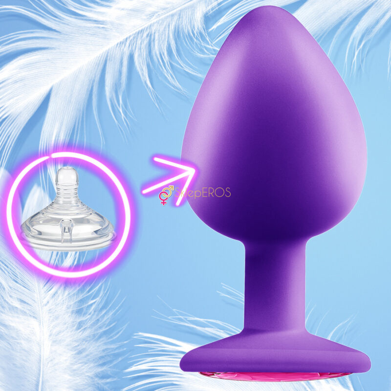 KOREK ANALNY Z KRYSZTAŁEM