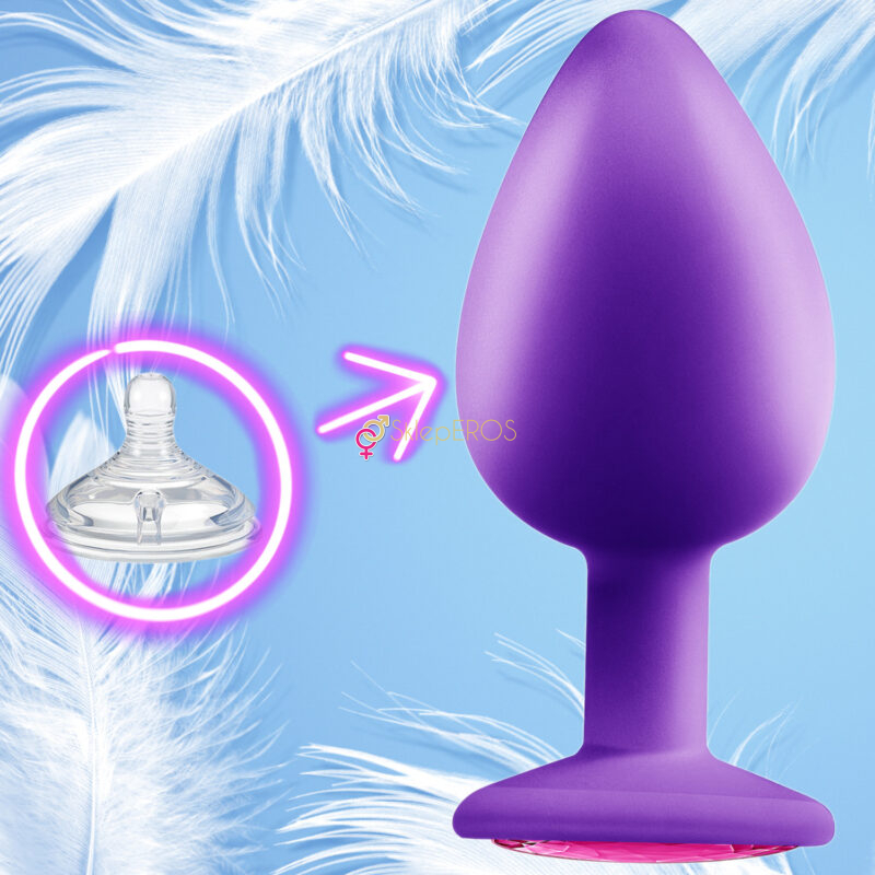 KOREK ANALNY Z KRYSZTAŁEM