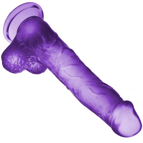 OGROMNY PENIS ŻELOWY 26 cm 100% Delikatności Wielki Sztuczny Penis