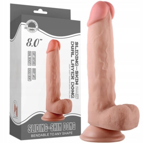Extra Realistyczny Sztuczny Penis CyberSkóra Dildo