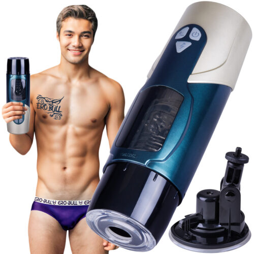 Sex Masturbator Męski, Rotacyjno Posuwista Pochwa z Pchnięciami