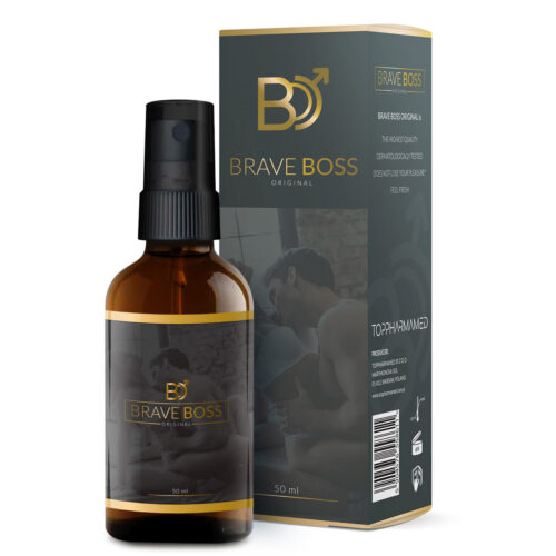 Brave Boss Spray 50 ml Na Kontrolę Wytrysku, Dłuższy Seks, Opóźnia Wytrysk