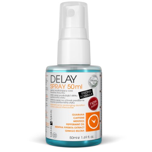 DELAY SPRAY 50 ml Przedłużający Stosunek u Mężczyzn, Dłuższy Seks