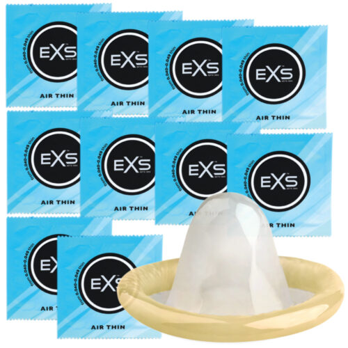 Prezerwatywy EXS Air Thin Super Cienkie - Zestaw 10 Sztuk