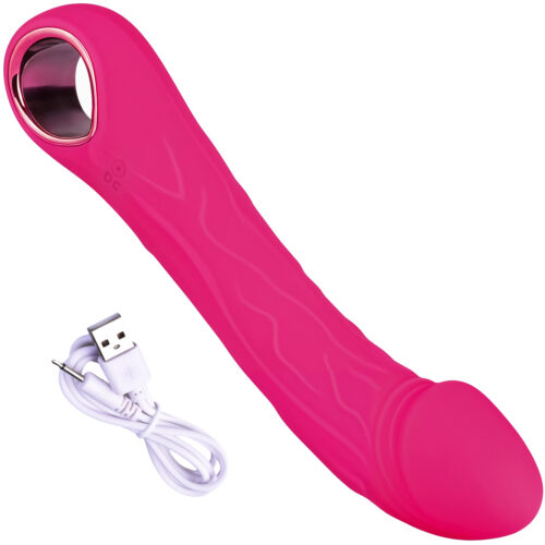 Wibrator Damski Duży Penis z Wibracjami Sex Masażer Punktu G