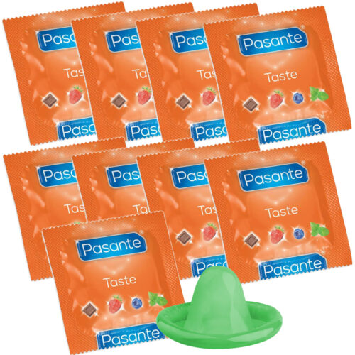 Pasante Taste Mint Prezerwatywy Miętowe 10 sztuk