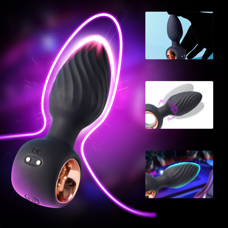 Wibrujący Korek Analny z Pilotem