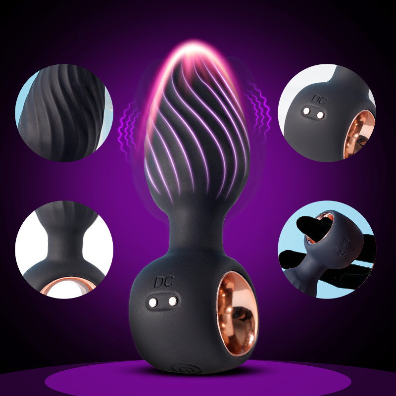 Wibrujący Korek Analny z Pilotem