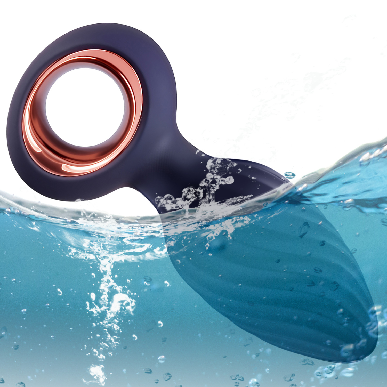 Wibrujący Korek Analny z Pilotem Ruch Rotacyjny Obrotowy Anal Plug Zatyczka - obrazek 8