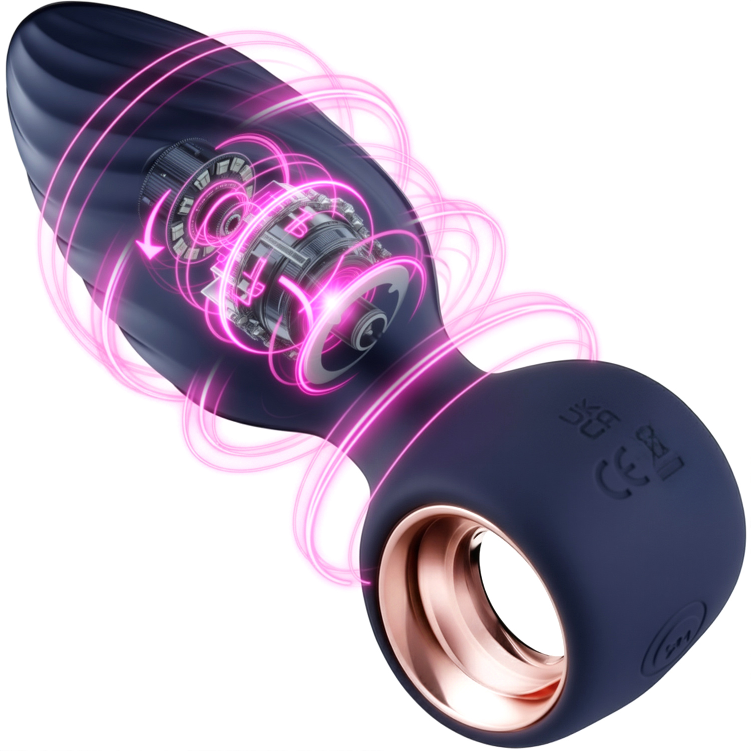 Wibrujący Korek Analny z Pilotem