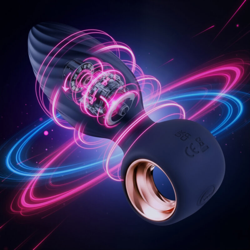 Wibrujący Korek Analny z Pilotem