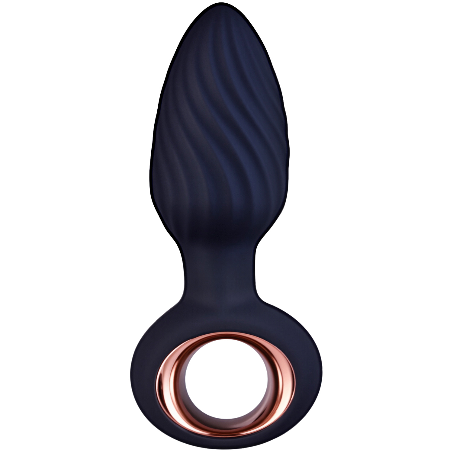 Wibrujący Korek Analny z Pilotem Ruch Rotacyjny Obrotowy Anal Plug Zatyczka - obrazek 7