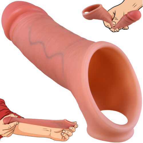 Nakładka Na Penisa z CyberSkóry