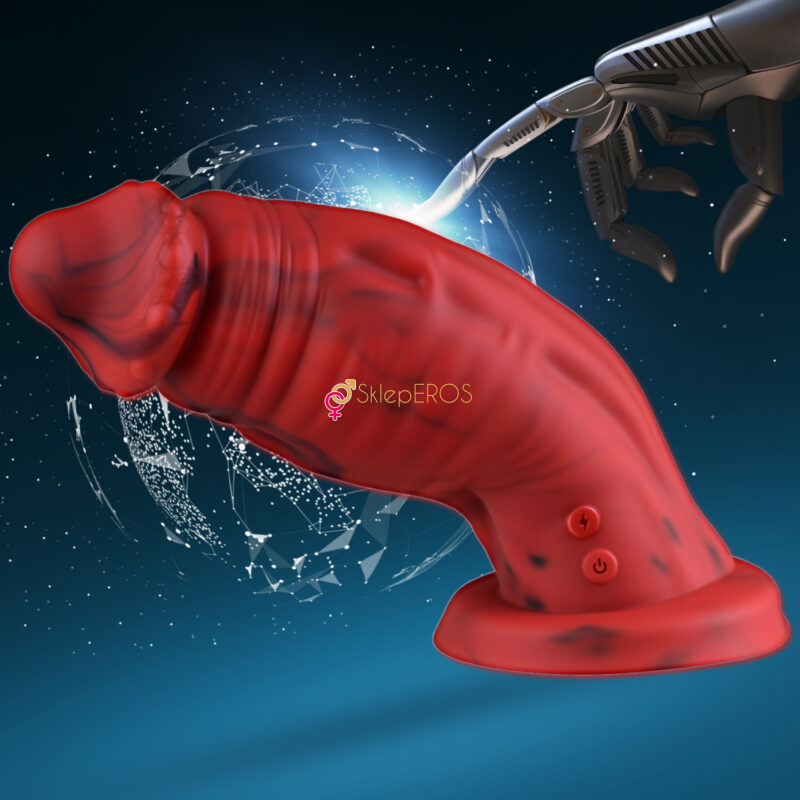 Duży Penis z Wibratorem