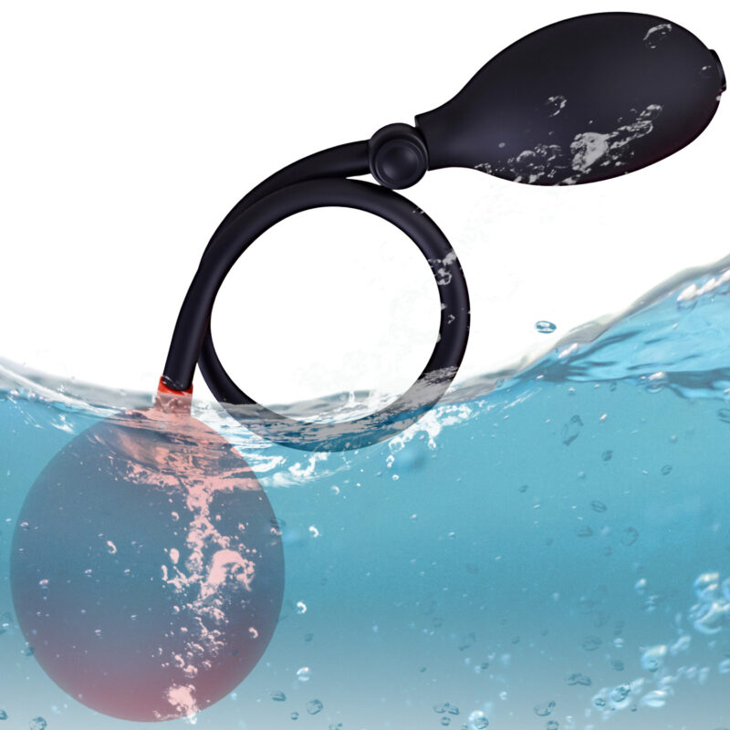 Pompowany Balon Analny z Gruszką Korek Anal Plug