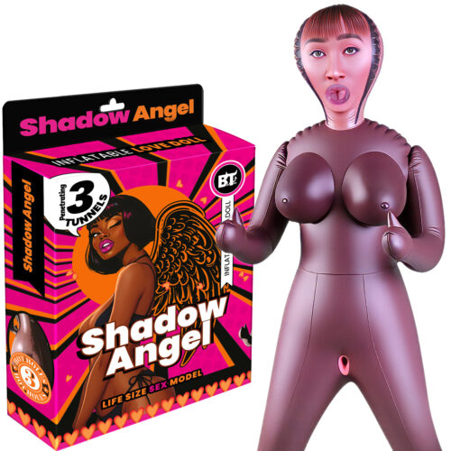 Dmuchana Czarna Lalka Miłości