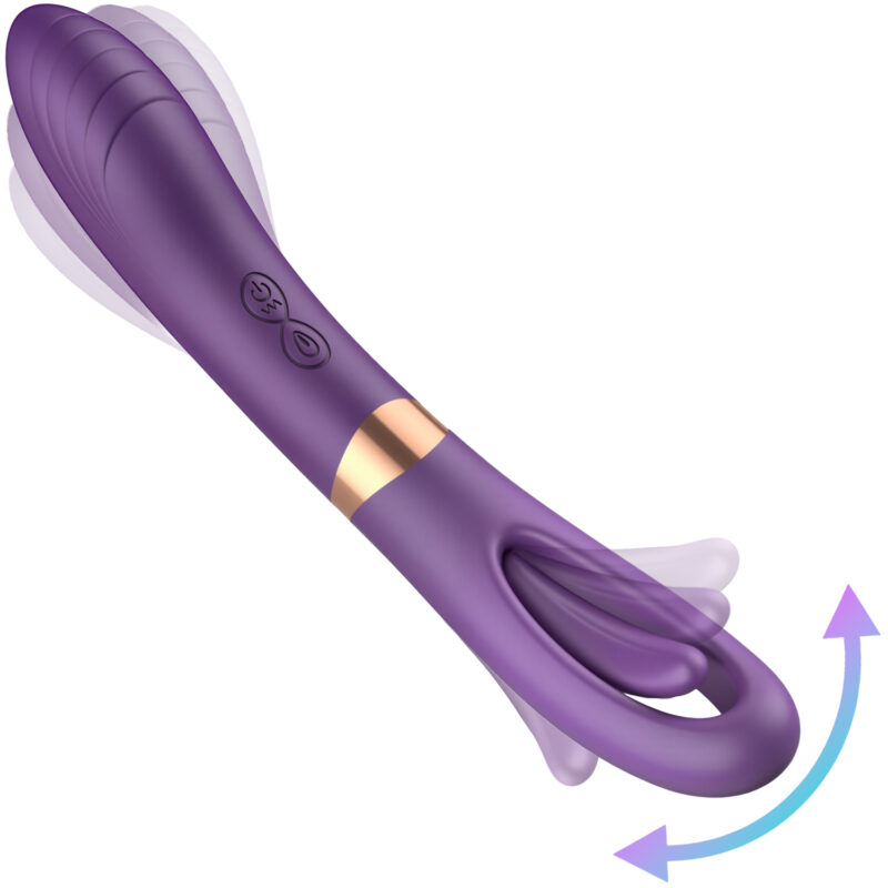 Wibrator Damski z Ruchomym Palcem