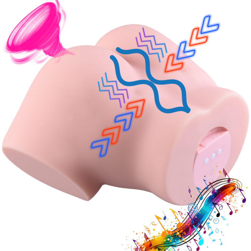 Sztuczna Pochwa Masturbator z Automatem Ssącym Członka