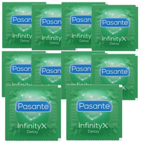 Pasante Delay Infinity X 10 sztuk Prezerwatywy Na Dłuższy Seks