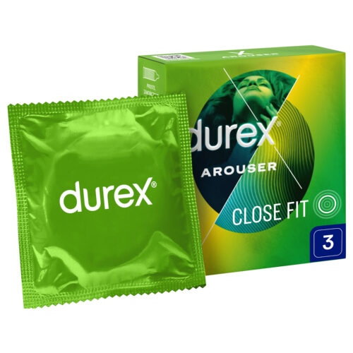 Durex Arouser 3 Sztuki Prezerwatywy Prążkowane