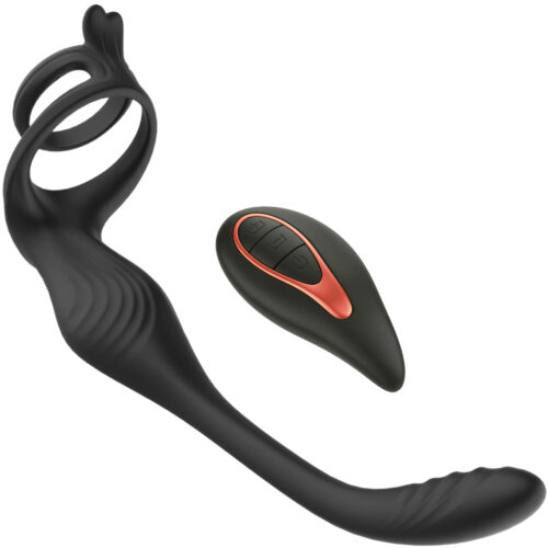 Masażer Prostaty z Pierścieniem i Pilotem Bezprzewodowym