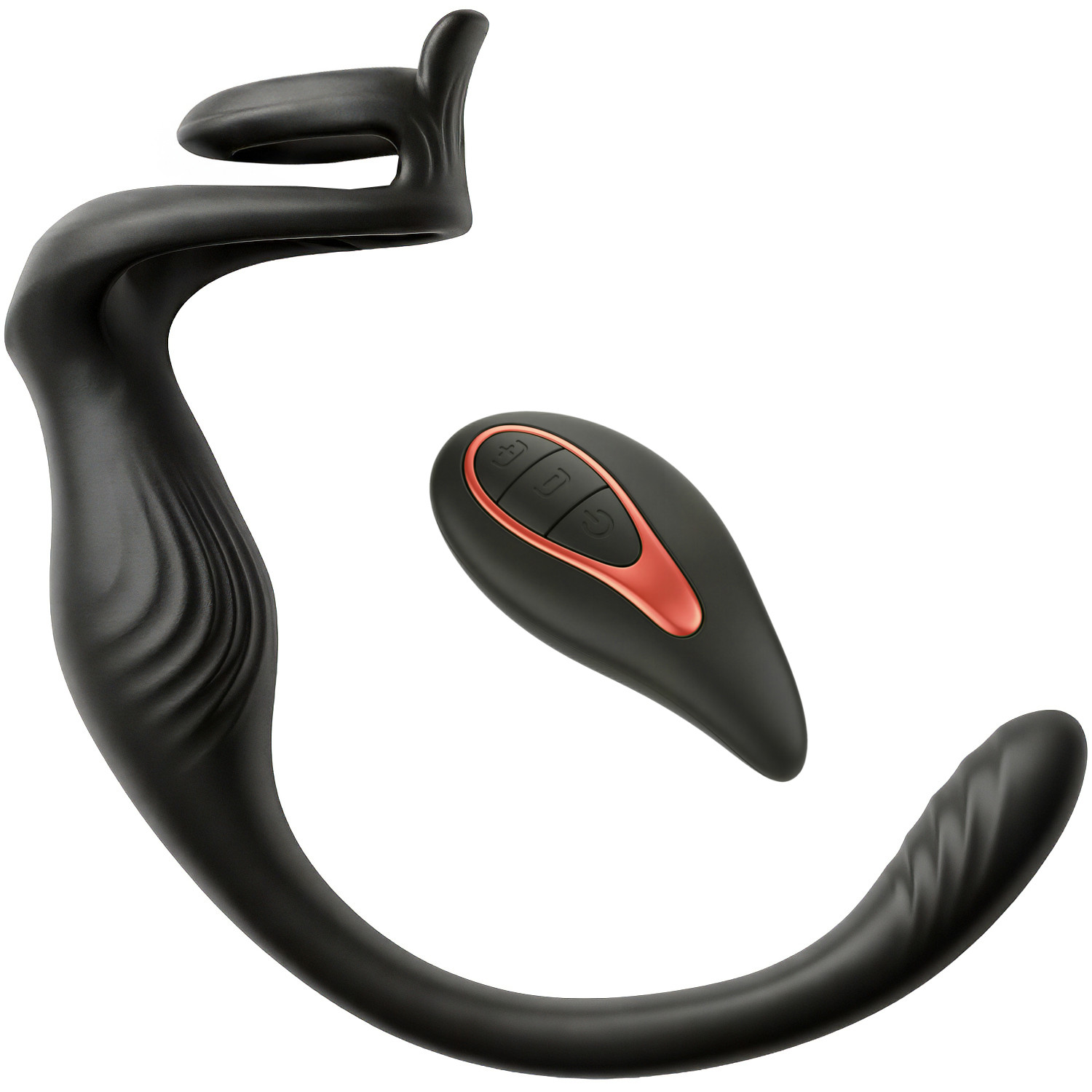 Masażer Prostaty z Pierścieniem i Pilotem Bezprzewodowym - obrazek 4