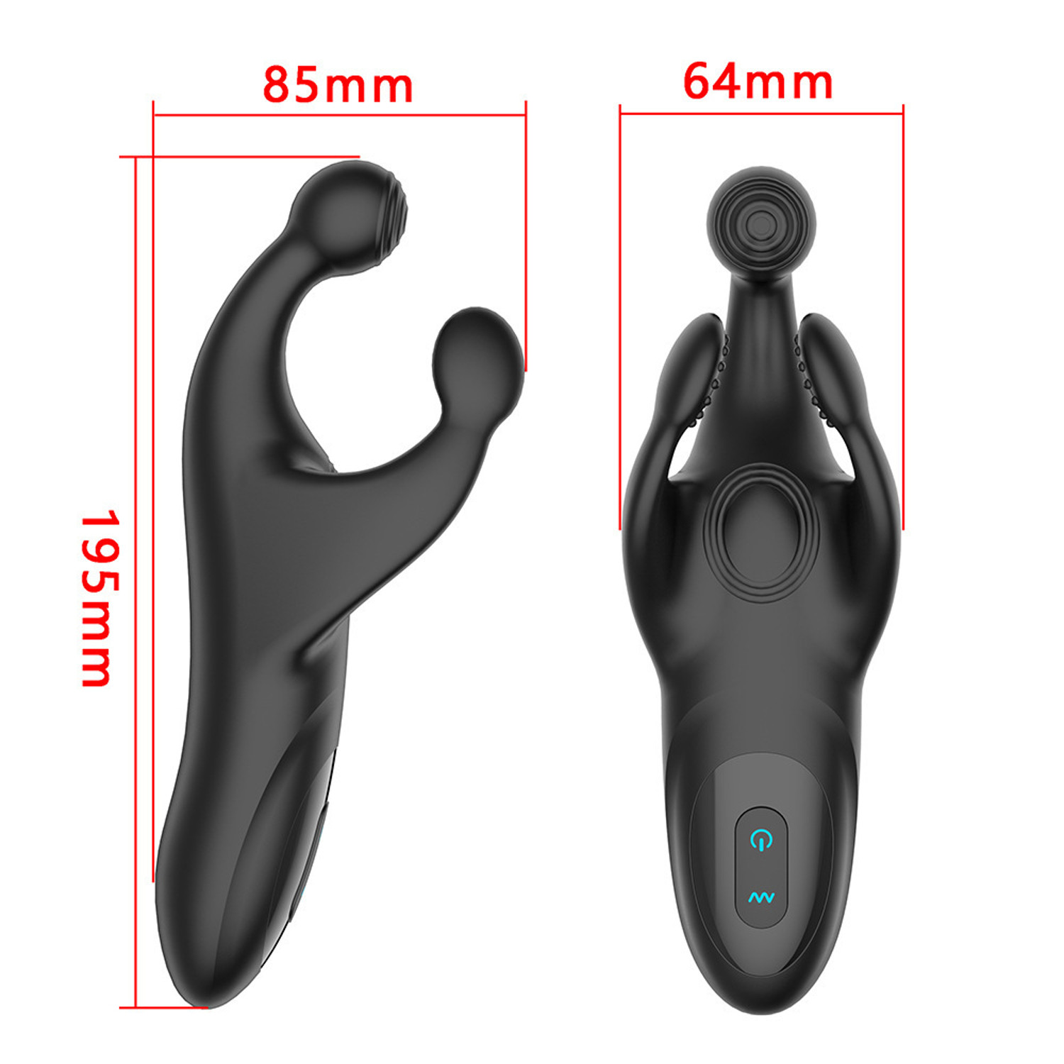 Masturbator Męski Masażer dla Panów Wibrator - obrazek 7