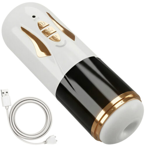 Posuwisty Masturbator Męski z Grzaniem Jękami Ruchami