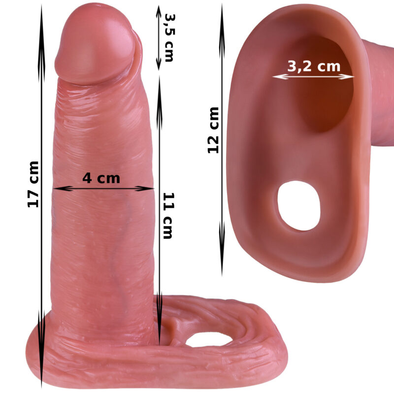 Realistyczna Nakładka Przedłużająca i Pogrubiająca