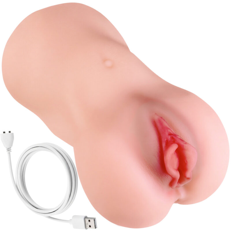 Masturbator Sztuczna Pochwa z Wibracjami