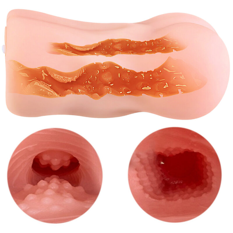 Masturbator Sztuczna Pochwa z Wibracjami