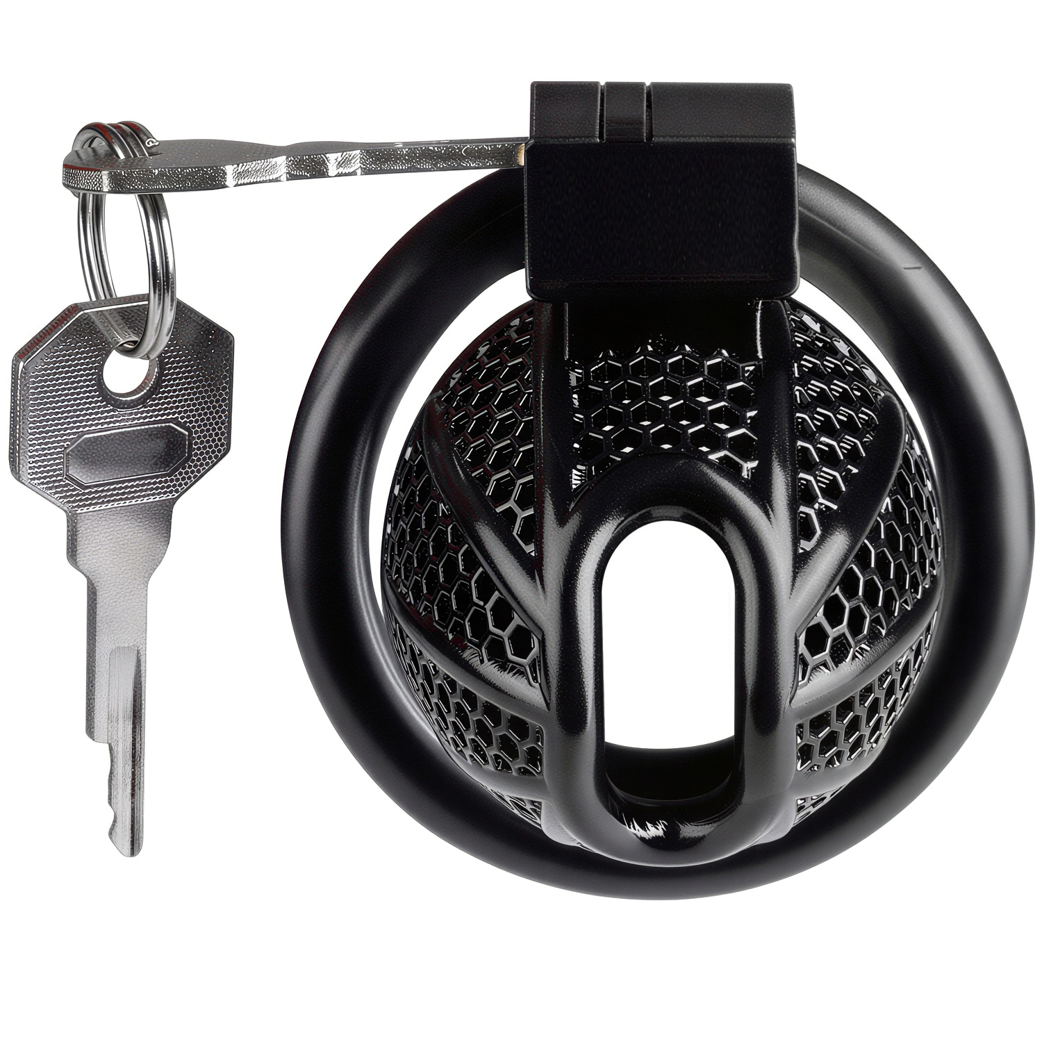 Mini Klatka Na Penisa Typu Flat Męski Pas Cnoty Chastity