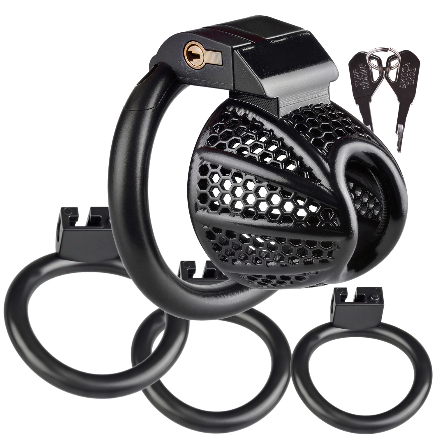 Mini Klatka Na Penisa Typu Flat Męski Pas Cnoty Chastity