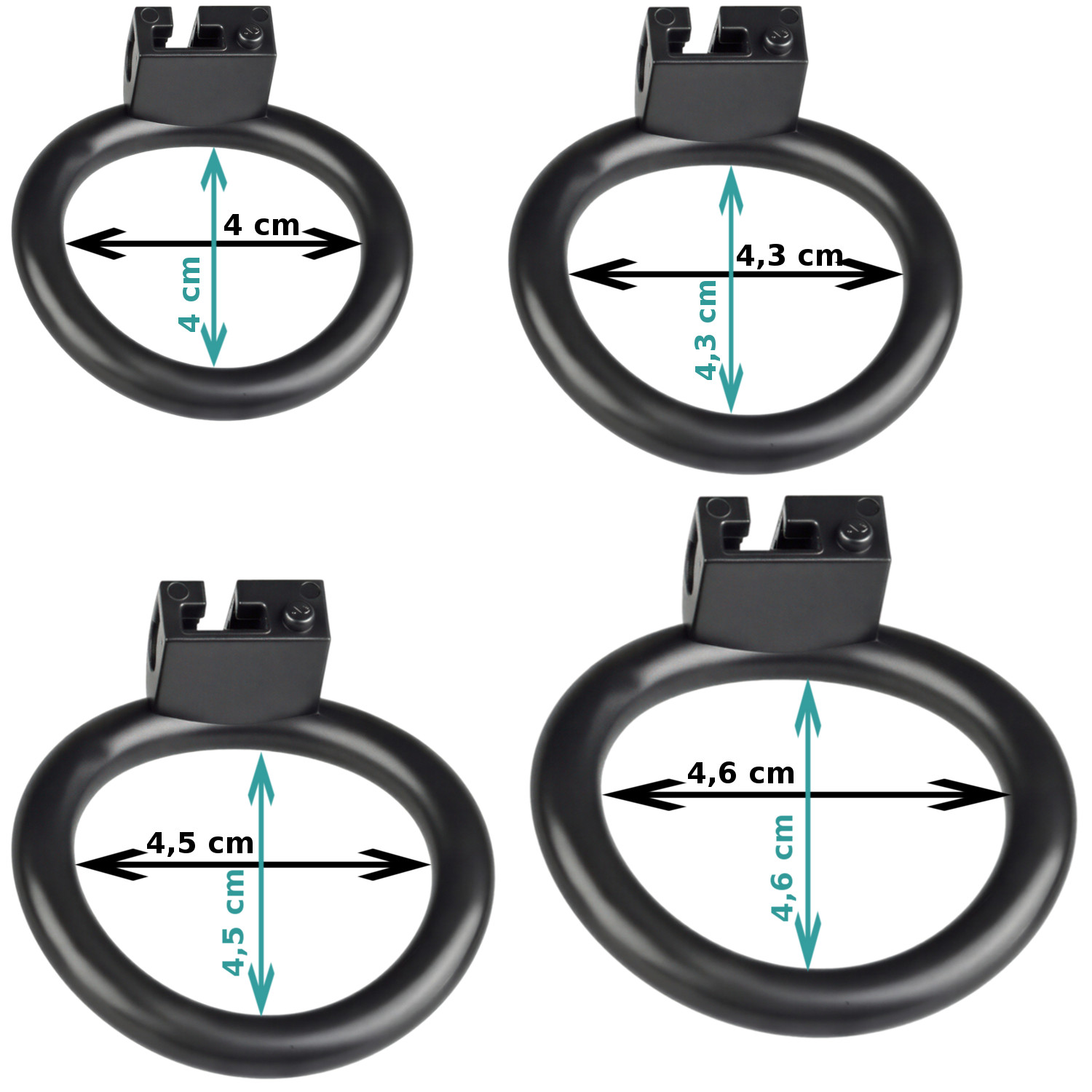 Mini Klatka Na Penisa Typu Flat Męski Pas Cnoty Chastity - obrazek 5