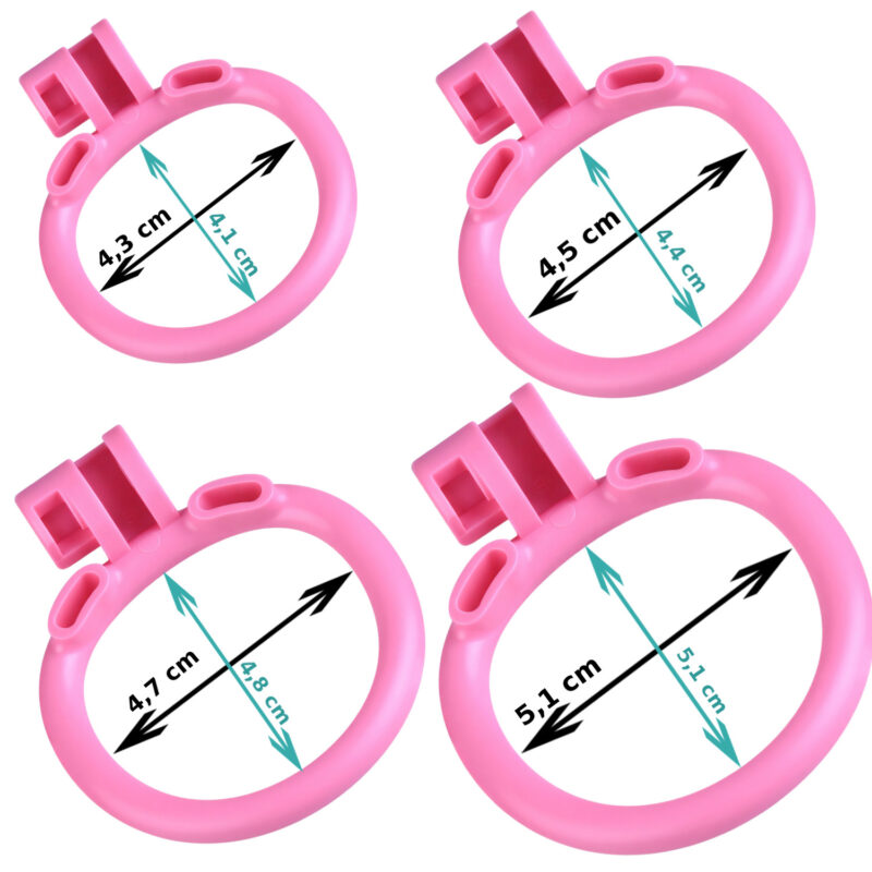 Mini Pas Cnoty Typu Flat Mini Klatka z Kluczykiem