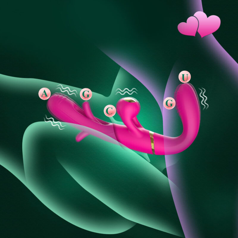 Multifunkcyjny Wibrator Penis Strap On dla Par Kobiecych