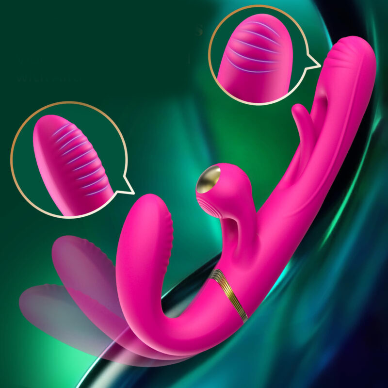 Multifunkcyjny Wibrator Penis Strap On dla Par Kobiecych