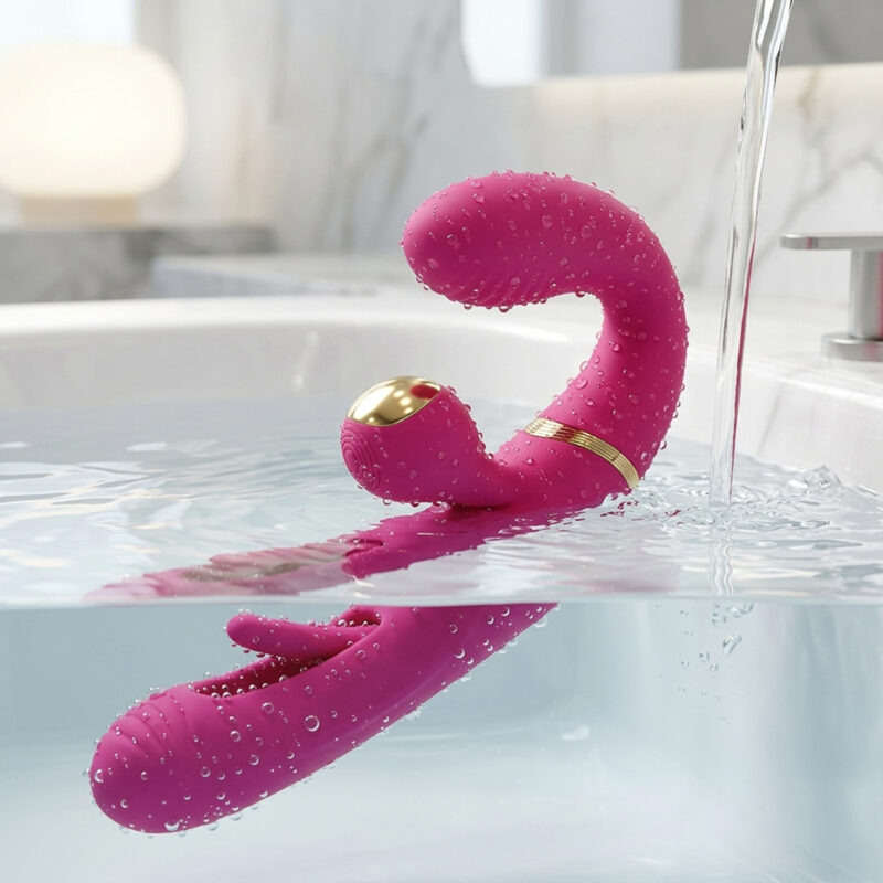 Multifunkcyjny Wibrator Penis Strap On dla Par Kobiecych