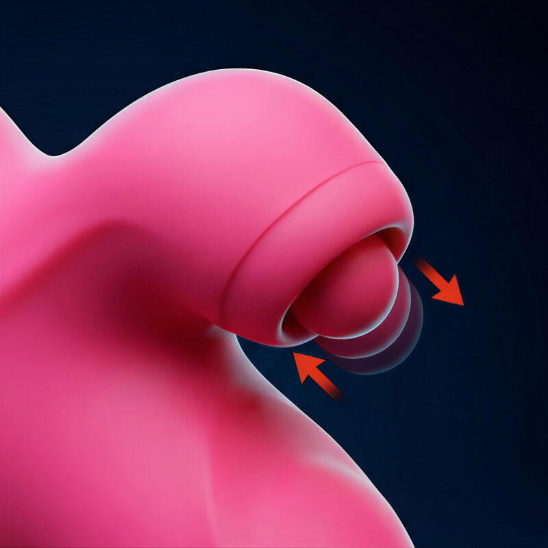 Wibrator Kobiecy Króliczek Penis Posuwisty z Aplikacją APP