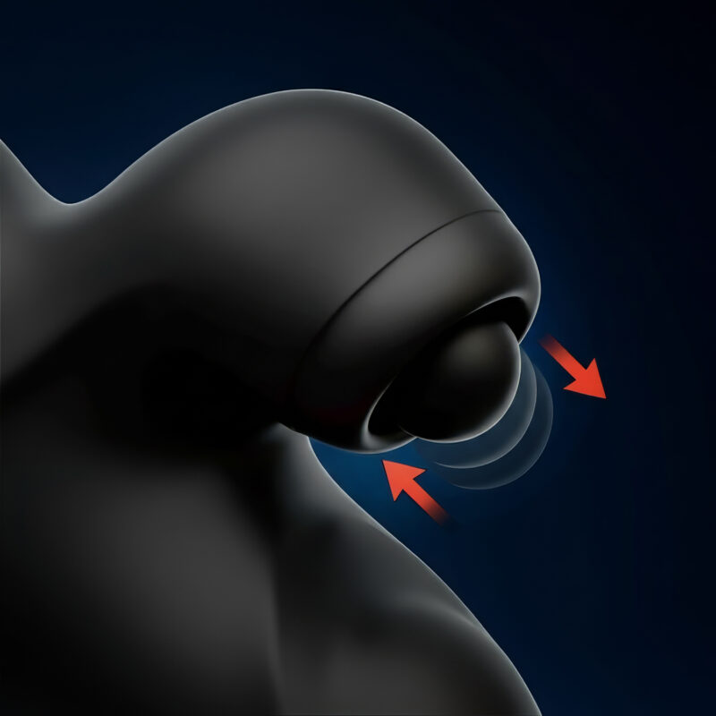 Wibrator Kobiecy Króliczek Penis Posuwisty z Aplikacją APP