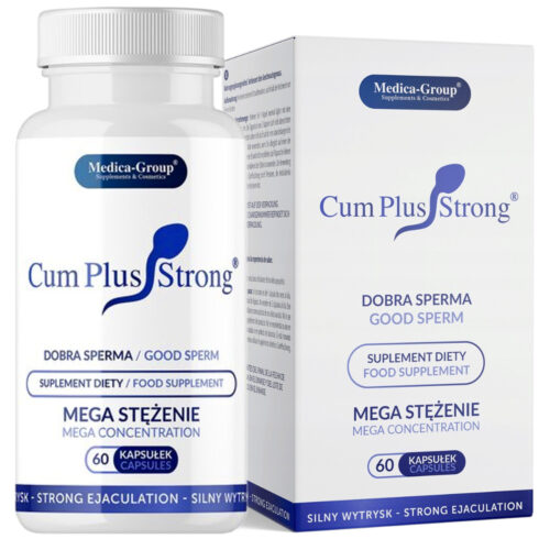 Cum Plus Strong Męski Suplement Diety Więcej Nasienia