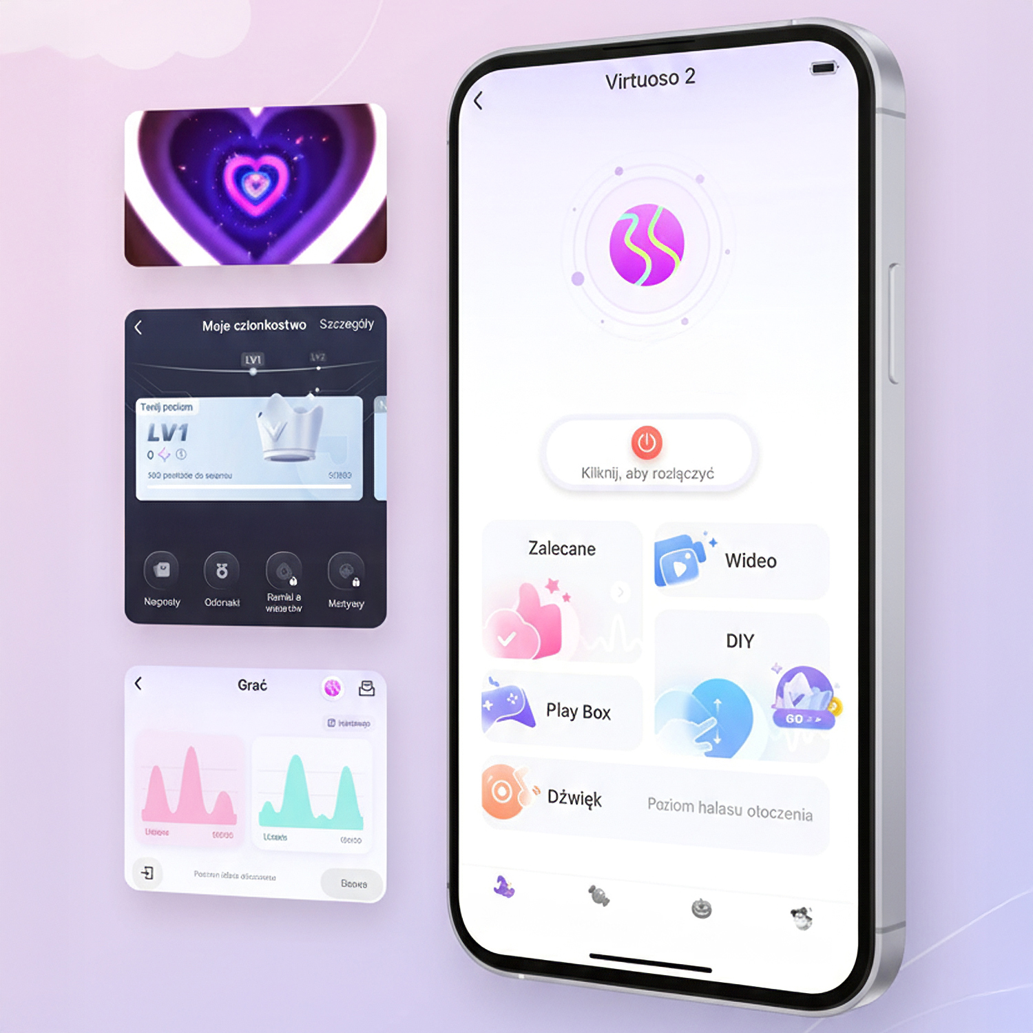 Masturbator Męski Silikonowe Usta Sterowanie Smartfonem APP - obrazek 14